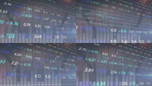 股票市场金融交易图高清在线视频素材下载