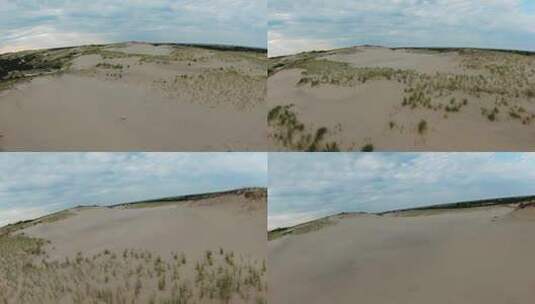 风景优美的贫瘠沙丘高清在线视频素材下载