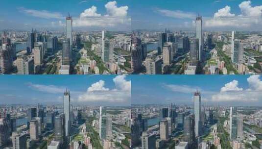航拍广州琶洲CDB城市宣传片高清在线视频素材下载