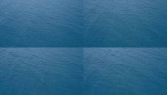 航拍蔚蓝海洋大海海水高清在线视频素材下载