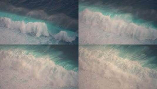 海边海浪浪花高清在线视频素材下载
