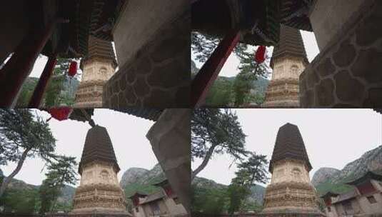 山西大同觉山寺实拍高清在线视频素材下载