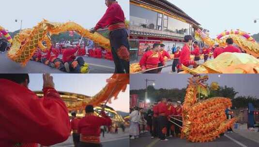 舞龙过年节庆庆典高清在线视频素材下载