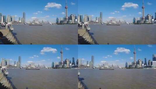 上海外滩延时4K实拍高清在线视频素材下载