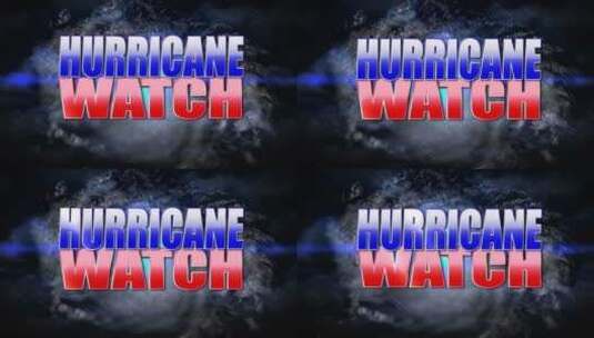 飓风观察背景高清在线视频素材下载