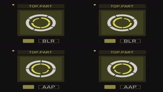 科技科幻未来HUD界面元素01通道高清在线视频素材下载