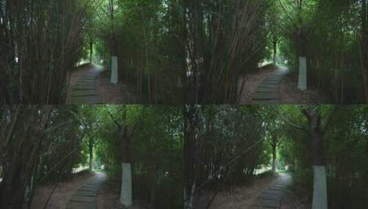 武汉硚口区园博园杭州园风景高清在线视频素材下载