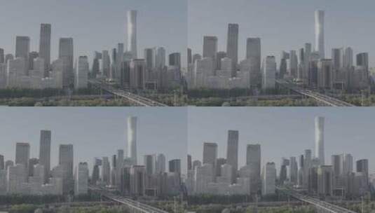 北京国贸 城市空镜高清在线视频素材下载