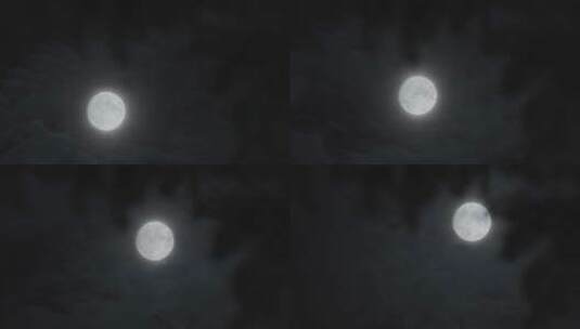 月亮升起 中秋圆月高清在线视频素材下载