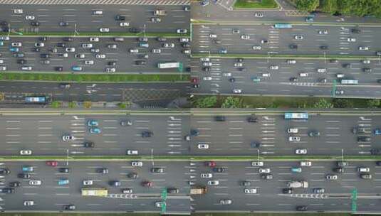 城市交通堵车高清在线视频素材下载