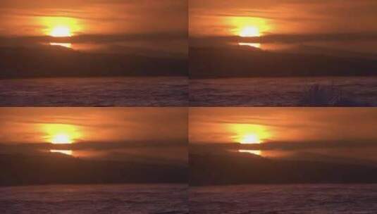 日落 黄昏 海洋高清在线视频素材下载