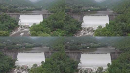 雨后泰山，悬崖飞瀑，高山流水，高清在线视频素材下载