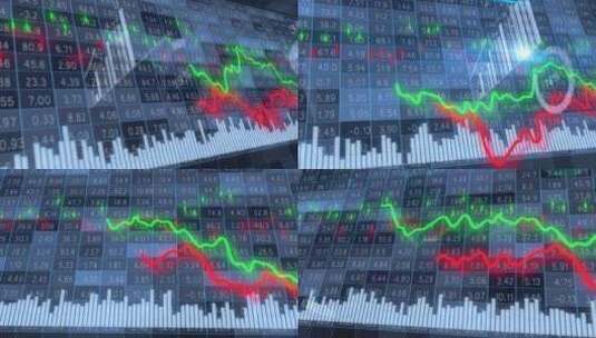 股市行情走势图高清在线视频素材下载