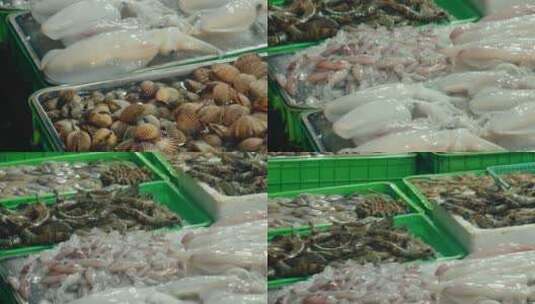 海鲜交易市场【4K】高清在线视频素材下载