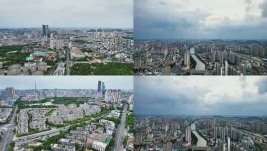 江苏苏州城市大景航拍高清在线视频素材下载