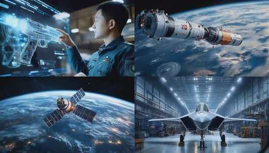 4k高清军事装备武器装备大国重器航母战斗机高清在线视频素材下载