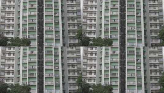 香港海怡半岛二期建筑风光高清在线视频素材下载