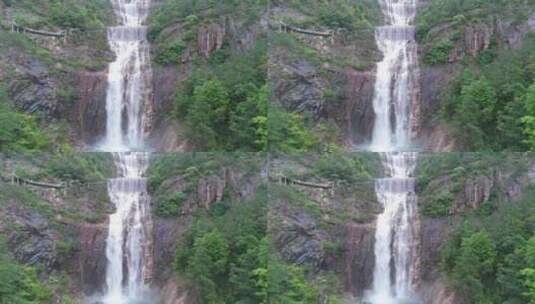 天台山大瀑布高清在线视频素材下载
