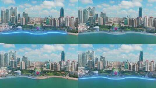 4K科技城市-智慧城市高清在线视频素材下载