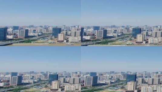 城市航拍武汉汉口城市风光高清在线视频素材下载