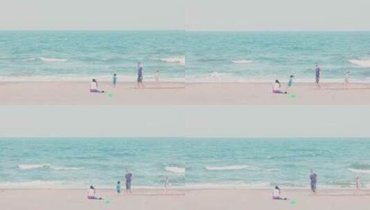 8k实拍夏日的海滩高清在线视频素材下载