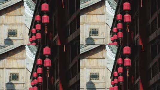 武汉硚口区汉口里晚清民初建筑高清在线视频素材下载