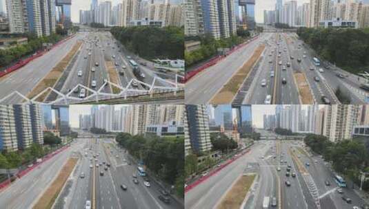 车辆 车流  交通 城市交通 马路高清在线视频素材下载