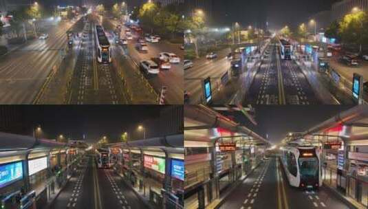 株洲城市智轨交通高清在线视频素材下载