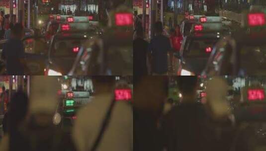 泸州城市夜景-双子星拍摄高清在线视频素材下载
