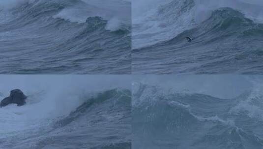 海面巨浪高清在线视频素材下载