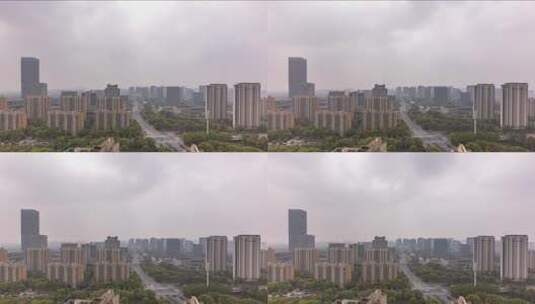 上海嘉定新城车流延时4K高清在线视频素材下载