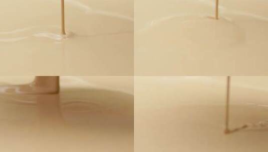 流动的粉底气垫液体 3高清在线视频素材下载