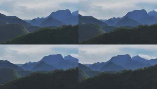 航拍中国福建武夷山美丽风景高清在线视频素材下载