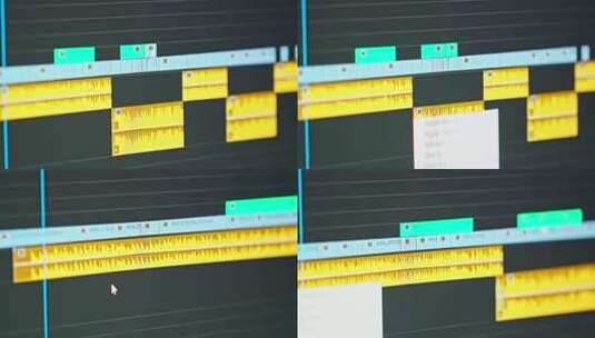视频编辑时间线-通过剪辑和帧的编辑器高清在线视频素材下载