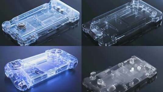 掌上电子游戏机 便携开源掌机 沉浸式娱乐高清在线视频素材下载