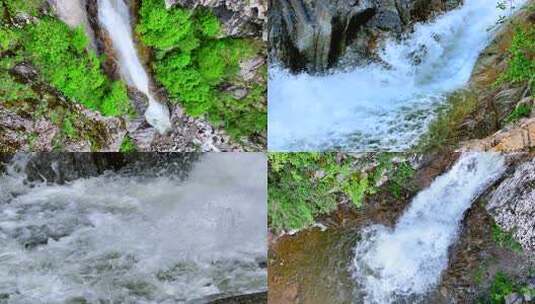 【4K】甘肃临夏积石山县吊水峡高清在线视频素材下载