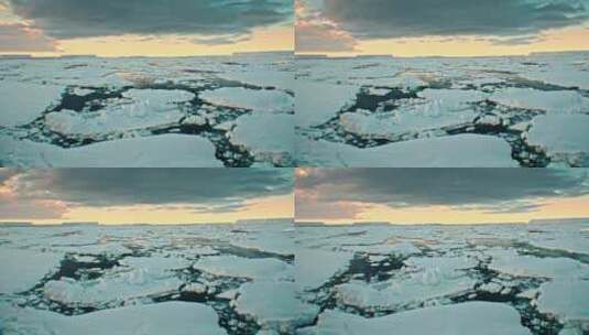 冰山海洋高清在线视频素材下载