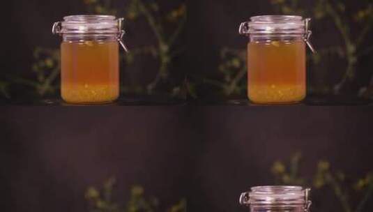 密封罐装菠萝酵素水果酒高清在线视频素材下载