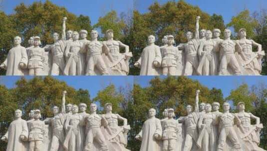 嘉兴南湖革命英雄纪念馆高清在线视频素材下载