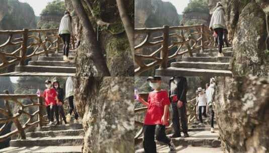 浙江温州雁荡山旅游风景高清在线视频素材下载