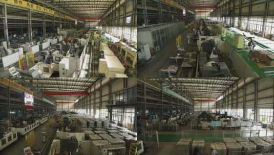 广西南宁南南铝厂区内部航拍高清在线视频素材下载