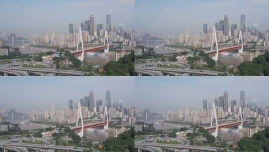 重庆渝中区解放碑城市空镜头高清在线视频素材下载