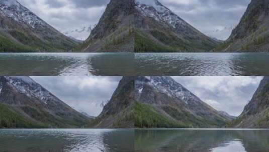 山湖延时拍摄高清在线视频素材下载