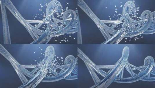 DNA分子修复高清在线视频素材下载