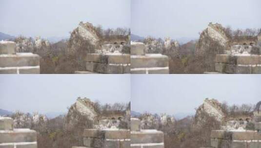 万里长城北京Great wall高清在线视频素材下载