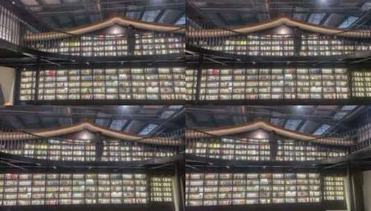 济南复古、文艺风格书店，打造老火车站风格高清在线视频素材下载