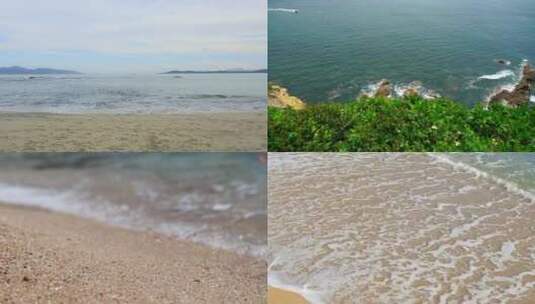 三亚湾海浪1080p高清在线视频素材下载