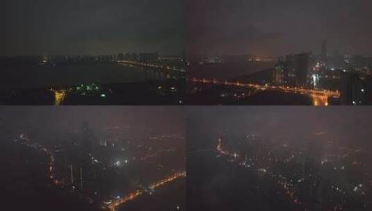 长沙夜景高清在线视频素材下载