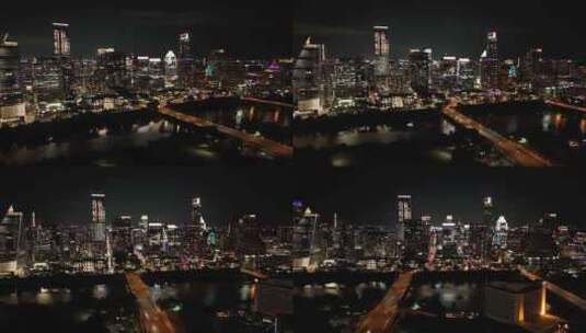 4K-城市夜景延时高清在线视频素材下载