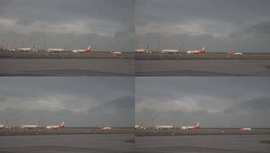 上海浦东国际机场高清在线视频素材下载